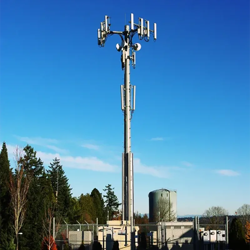Qual è la durata tipica di una torre di tubi in acciaio unipolare