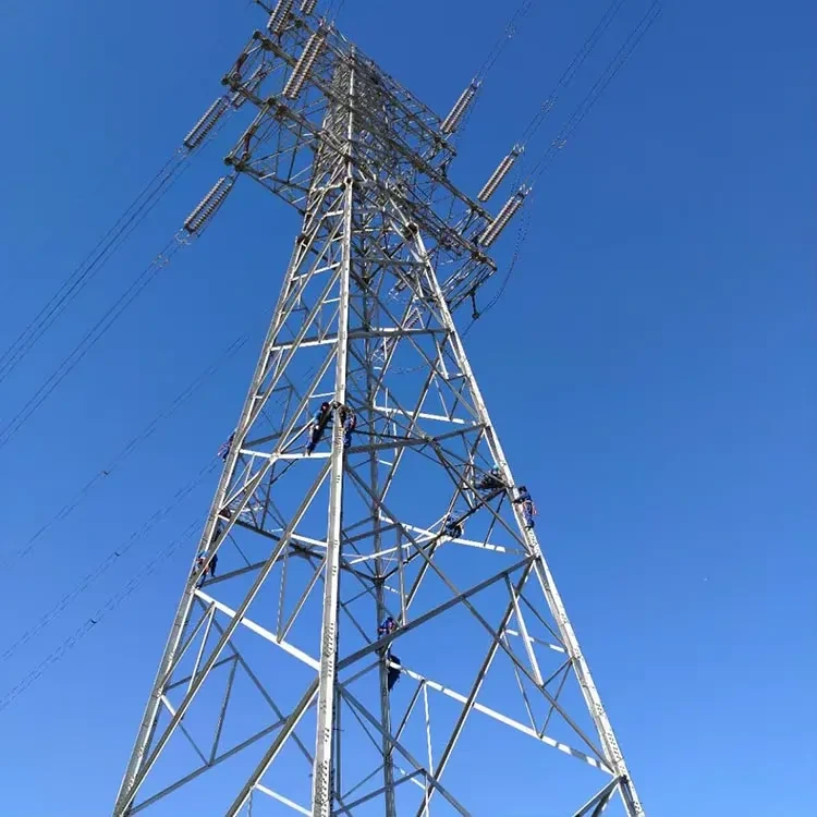Torre in acciaio angolare a 4 gambe