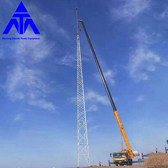 Protezione Lightning Tower Antenna Angolo in acciaio Torre di ferro